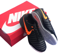 Футзалки Nike Tiempo X, Черный, 39, IC футзальная, Гладкая, зальная поверхность