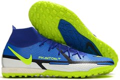 Сороконожки Nike Phantom GT2 Pro TF, Синий, 45, TF многошиповки, Искусственные и естественные жесткие покрытия