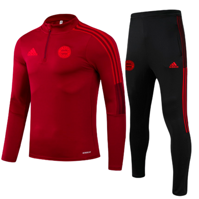Тренировочный костюм Бавария, Красный, Взрослая, Мужская, Бавария, S