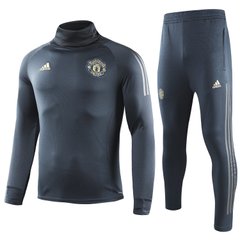 Тренировочный костюм Манчестер Юнайтед (VTK0152), Черный, Adidas, Взрослая, Мужская, Черный, Манчестер Юнайтед, S