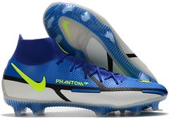 Бутсы Nike Phantom Dynamic Fit FG, Синий, 39, FG копочки, Натуральный газон