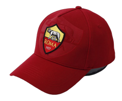 Футбольная кепка Рома, Красный, Рома