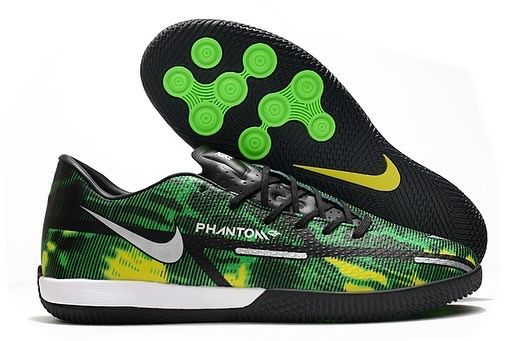 Футзалки Nike Phantom GT 2 , Черный, 41, IC футзальная, Гладкая, зальная поверхность