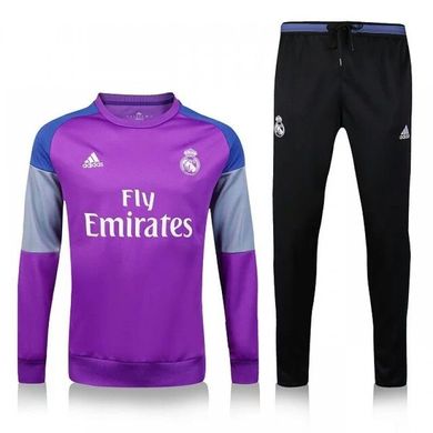 Детский тренировочный костюм Реал Мадрид (REMTK17), Adidas, Детская, Мужская, Реал Мадрид, XXXS (16)