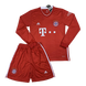 Дитяча футбольна форма Баварія довгий рукав (2020-2021), Червоний, Клуб, Дитяча, Довгий, 2020/2021, Домашня, Баварія, Чиста спина, Німеччини, XXXS (16)