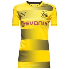 Женская футбольная футболка Боруссия Дортмунд домашняя (2017-2018), Puma, Желтый, S