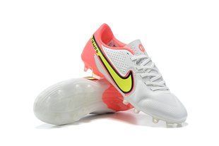 Бутсы Nike Tiempo Legend 9 FG, Белый, 39, FG копочки, Натуральный газон