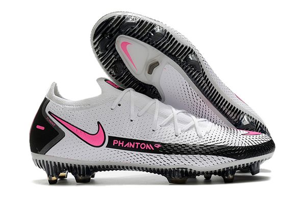 Бутси Nike Phantom GT FG, Білий, 39, FG копочки, Натуральний газон