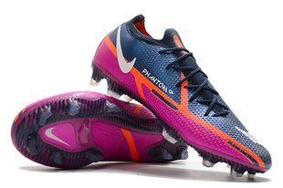 Бутсы Nike Phantom GT Pro FG, Синий, 39, FG копочки, Натуральный газон
