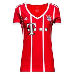 Жіноча футбольна футболка Баварія домашня (2017-2018), Adidas, Червоний, S