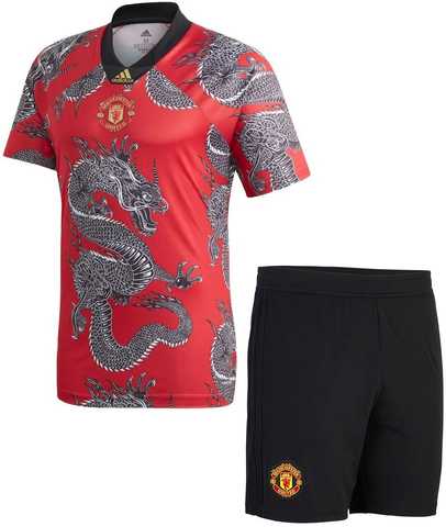 Futbolnaya Forma Manchester Yunajted Chinese New Year Dragon Sport X