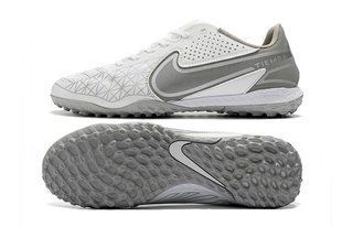 Сороконожки Nike Tiempo Legend 9 TF, серый, 39, TF многошиповки, Искусственные и естественные жесткие покрытия