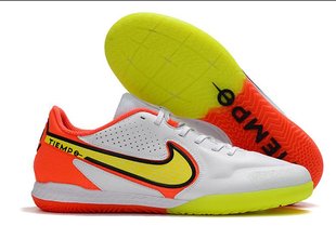 Футзалки Nike Tiempo Legend 9, серый, 39, IC футзальная, Гладкая, зальная поверхность