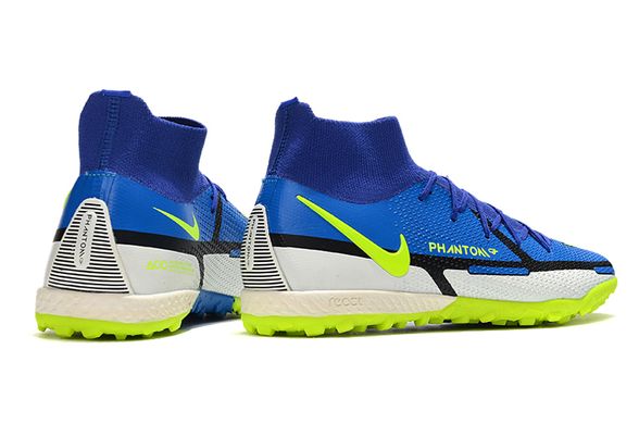 Сороконожки Nike Phantom GT2 Pro TF, Синий, 39, TF многошиповки, Искусственные и естественные жесткие покрытия