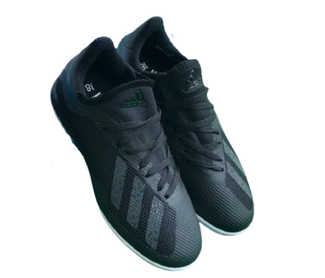 Футзалки Adidas X 19.3, Черный, 39, IC футзальная, Гладкая, зальная поверхность