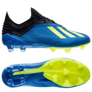 Бутсы Adidas X 18.1 Energy Mode - Blue, Adidas, Мужская, 39, FG копочки, Натуральный газон