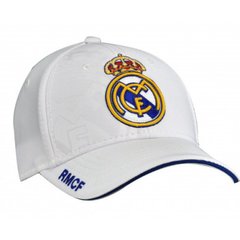 Футбольная кепка Реал Мадрид (белая), Adidas, Белый