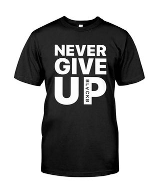 Футболка Never Give up Black B Mo Salah T-shirt, S