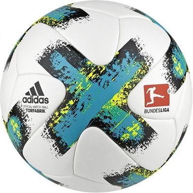 Мяч футбольный Adidas Football Torfabrik Bundesliga 2017/18 Match, Adidas, Челси