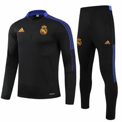Тренировочный костюм Реал Мадрид, Черный, Взрослая, Мужская, Реал Мадрид, S
