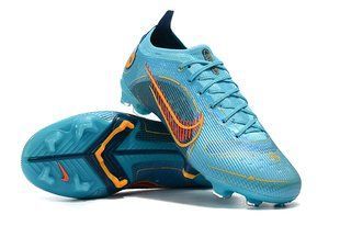 Бутсы Nike Mercurial Vapor XIV FG, Синий, 39, FG копочки, Натуральный газон