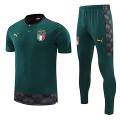 Тренировочный костюм Италия, Зелёный, Взрослая, Мужская, Италии, S