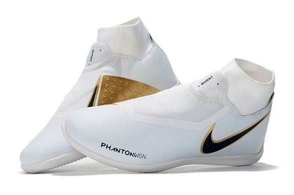Футзалки Nike Phantom Vision Academy Dynamic Fit IC, Білий, 39, IC футзальна, Гладка, зальна поверхня