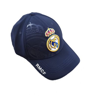Футбольна кепка Реал Мадрид (синя), Adidas, Синій