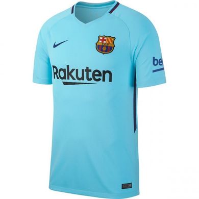 Игровая футболка Барселона (BARTF05), Голубой, Nike, Взрослая, Мужская, Голубой, Барселона, M