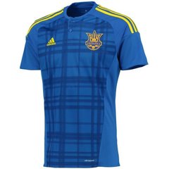 Футбольная форма сборной Украины выездная (2016-2017), Adidas, Синий, Барселона, S