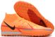 Сороконожки Nike Phantom GT2 Pro TF, Оранжевый, 39, TF багатошиповки, Штучні і природні жорсткі покриття