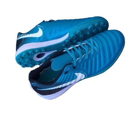 Сорокножки Nike Tiempo Ligera IV TF, Синий, 39, TF многошиповки, Искусственные и естественные жесткие покрытия