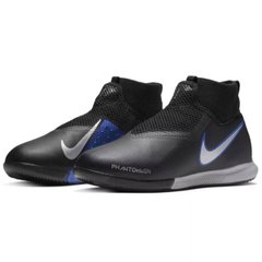 Футзалки Nike Phantom Vision Academy Dynamic Fit IC, Черный, 39, IC футзальная, Гладкая, зальная поверхность