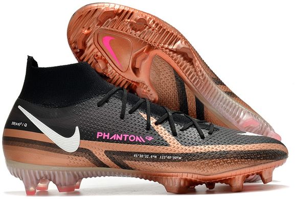 Бутси Nike Phantom Dynamic Fit FG, Синий, 39, FG копочки, Натуральний газон
