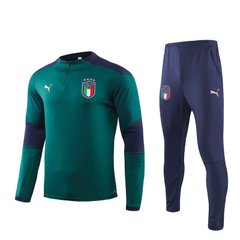 Тренировочный костюм Италии, Зелёный, Взрослая, Мужская, Италии, S