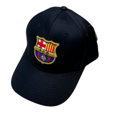 Футбольная кепка Барселона, Черный, Барселона