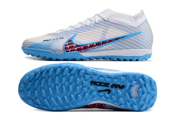 Дитячі сороконіжки Nike Air Zoom Vapor XV TF, 35, FG копочки, Штучні і природні жорсткі покриття