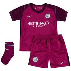 Детская футбольная форма Манчестер Сити выездная (2017-2018), Nike, Взрослая, Бордовый, Манчестер Юнайтед