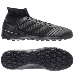 Сороконожки Adidas Predator 18.3, Черный, 39, TF многошиповки, Искусственные и естественные жесткие покрытия