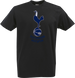 Чоловіча футболка (VF0217), Черный, Чоловіча, Чорний, S