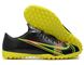Сороконожки Nike Mercurial Vapor TF, Черный, 39, TF многошиповки, Искусственные и естественные жесткие покрытия