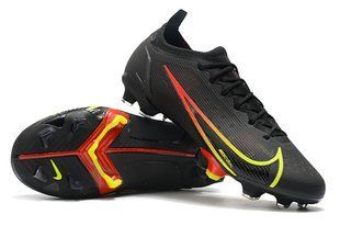 Бутсы Nike Mercurial Vapor XIV FG, Черный, 39, FG копочки, Натуральный газон